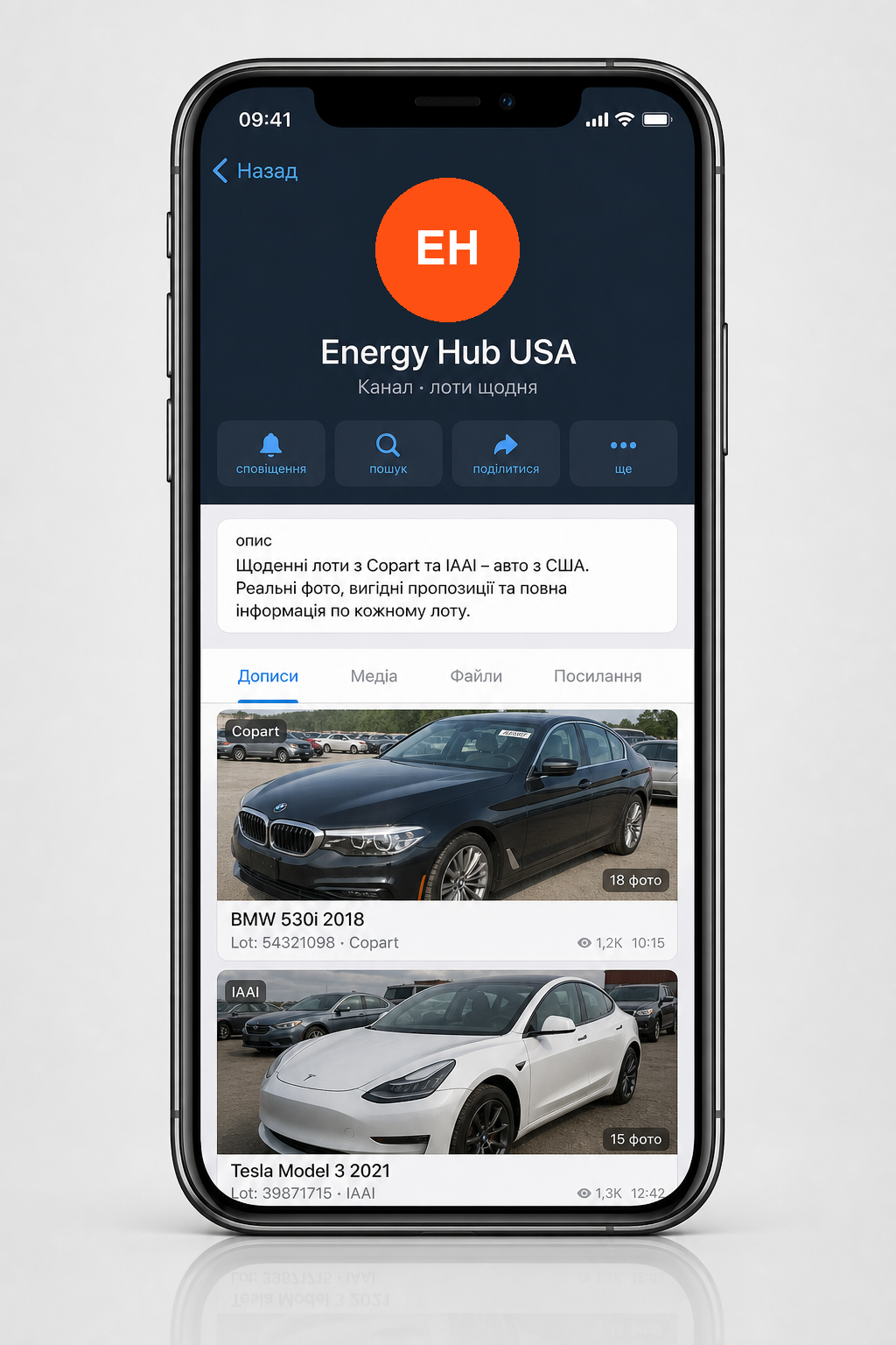 Energy Hub USA у Telegram