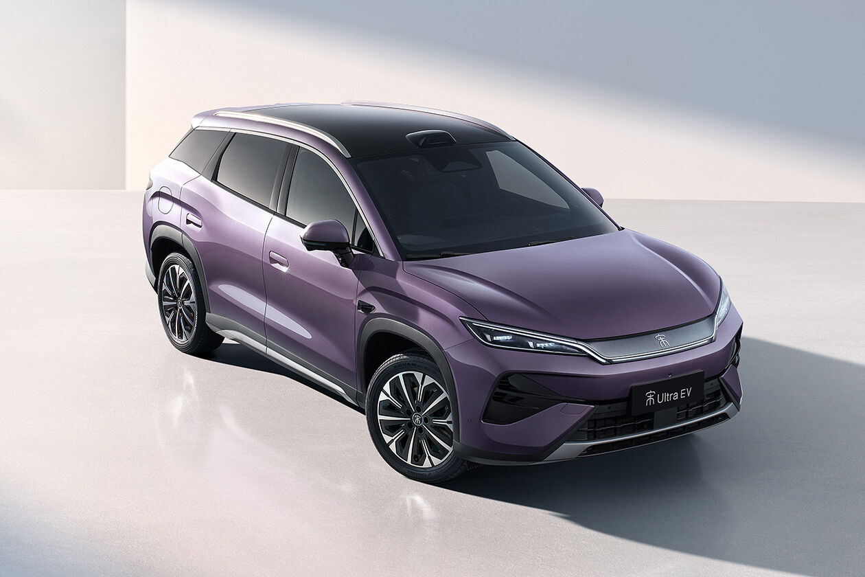 BYD Song Ultra EV — просторий електричний SUV з надшвидкою зарядкою