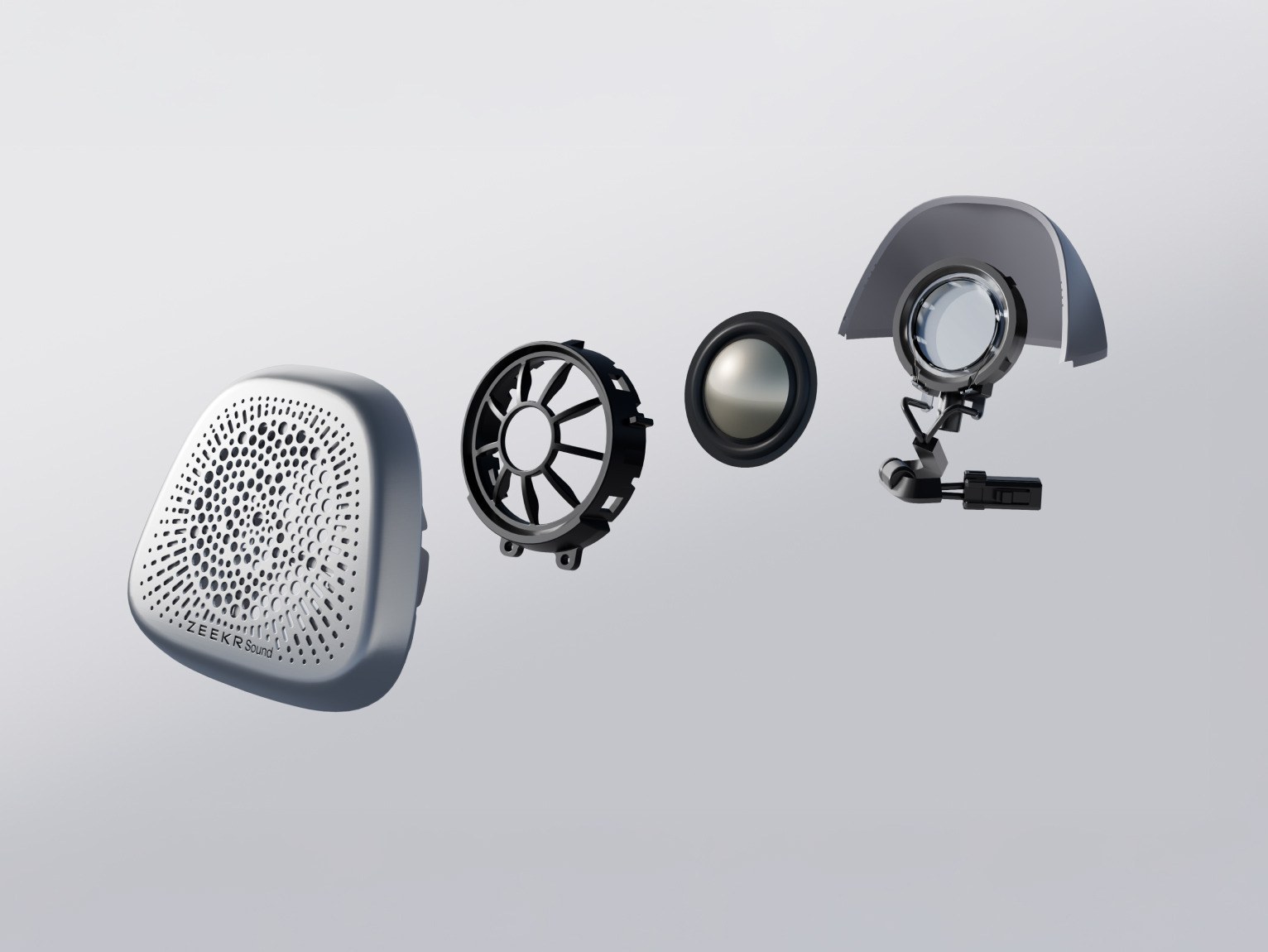 Аудіосистема ZEEKR Sound Pro на 21 динамік
